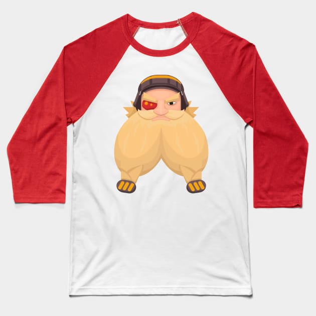 Torbjorn minimalist Baseball T-Shirt by Mellamanpel